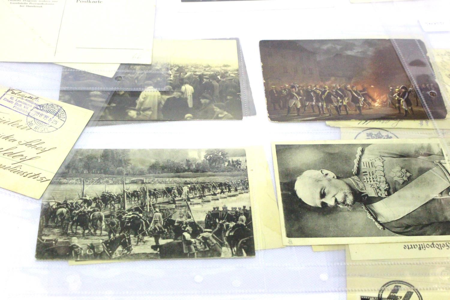 German WWI & II period postcards including photographic and artistic, thirty in total, some - Image 2 of 3