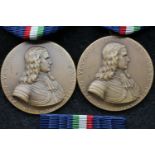 Two American WWI boxed unissued Border Guards medals. P&P Group 1 (£14+VAT for the first lot and £