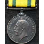 British WWI un-named Territorial War medal restrike. P&P Group 1 (£14+VAT for the first lot and £1+