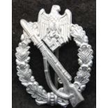 German WWII re-enactment Wehrmacht Infantry Assault award. P&P Group 1 (£14+VAT for the first lot