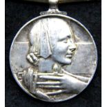 GEORGE RAE, a silver British Red Cross Long Service and Good Conduct medal. P&P Group 1 (£14+VAT for