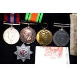 169881 DVR E RODGER RA, a British WWI medal pair, comprising BWM and Victory medal, with an un-named