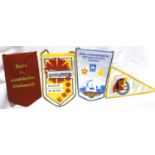 German Cold War era East German collection of pennants. P&P Group 1 (£14+VAT for the first lot