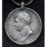 Erased Waterloo 1815 medal, with several knocks to the edge but believed to be period. P&P Group