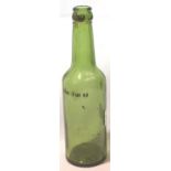 WWII German Third Reich beer bottle For SS Only. P&P Group 2 (£18+VAT for the first lot and £3+VAT