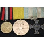 German Franco-Prussian conflict medal group. P&P Group 1 (£14+VAT for the first lot and £1+VAT for