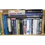 Shelf of military and military history books. Not available for in-house P&P, contact Paul O'Hea