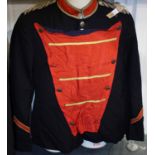 British military tunic, possibly Lancers, size small. P&P Group 3 (£25+VAT for the first lot and £