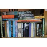 Shelf of military and military history books. Not available for in-house P&P, contact Paul O'Hea