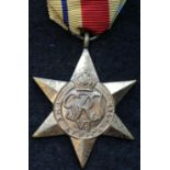 C 168004 M OLIVER, a British WWII Africa Star. P&P Group 1 (£14+VAT for the first lot and £1+VAT for