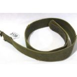 WWII German Afrika Korps private purchased lightweight belt. P&P Group 1 (£14+VAT for the first