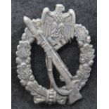 German WWII re-enactment Wehrmacht Infantry Assault award. P&P Group 1 (£14+VAT for the first lot