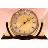 Smiths 30 hour Art Deco mantel clock. P&P Group 2 (£18+VAT for the first lot and £3+VAT for