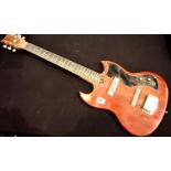Gibson type electric single pickup electric guitar. P&P Group 3 (£25+VAT for the first lot and £5+