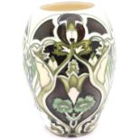 Moorcroft limited edition vase, 41/100, H: 13.5 cm. P&P Group 2 (£18+VAT for the first lot and £3+