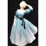 Royal Doulton figurine, Celeste HN 2237, H: 18 cm. P&P Group 2 (£18+VAT for the first lot and £3+VAT