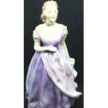 Royal Doulton figurine, Jacqueline HN 2000, H: 19 cm. P&P Group 2 (£18+VAT for the first lot and £