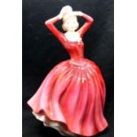 Royal Doulton figurine, Katrina HN 2327, H: 20 cm. P&P Group 2 (£18+VAT for the first lot and £3+VAT