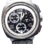 Gents Swatch chronograph wristwatch. Dial D: 36 mm. P&P Group 1 (£14+VAT for the first lot and £1+