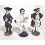 Three boxed Country Artists Magnificent Meerkat figurines, Jack, Elvy and Henry. P&P Group 3 (£25+