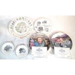 Last of the Summer Wine collection of mixed collectable display plates, some Danbury Mint. P&P Group