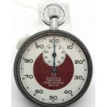 Omega Prestons timer division stopwatch in working order. P&P Group 1 (£14+VAT for the first lot and