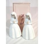 Two Nao figurines Primera Comunion no 236, one boxed, each H: 23 cm. P&P Group 2 (£18+VAT for the
