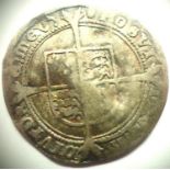 (1537-1553) Silver Hammered Sixpence of King Edward VI. P&P Group 1 (£14+VAT for the first lot