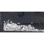 3.04cts of loose diamonds, largest ten points. P&P Group 1 (£14+VAT for the first lot and £1+VAT for