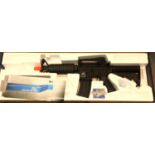 M16 boxed dragon 6mm airsoft assault rifle. P&P Group 3 (£25+VAT for the first lot and £5+VAT for