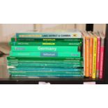 Shelf of Ordnance Survey maps and Michelin guides. P&P Group 2 (£18+VAT for the first lot and £3+VAT