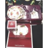 Royal Albert Old Country Roses new and unused boxed covered jars and other Royal Albert items. P&P