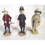 Three boxes Country Artists Magnificents Meerkats figurines Tommy, Granville and Dixon. P&P Group