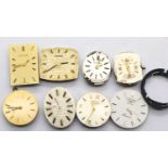 Eight assorted ladies Longines wristwatch movements. P&P Group 1 (£14+VAT for the first lot and £1+