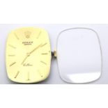 Rolex Cellini 1601 gents wristwatch movement and glass. P&P Group 1 (£14+VAT for the first lot