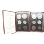 Two cased Isle Of Man 1988 decimal coin sets. P&P Group 1 (£14+VAT for the first lot and £1+VAT