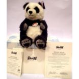 Steiff Panda, Bamboo, 26 cm, limited edition 371/1500 pieces. P&P Group 1 (£14+VAT for the first lot