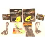 Archery, New old stock slingshot elastic, crossbow string etc. P&P Group 2 (£18+VAT for the first