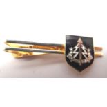 British contemporary Reconnaissance Corps boxed tie clip. P&P Group 1 (£14+VAT for the first lot and