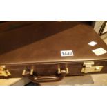 Unused leather attache case. P&P Group 1 (£14+VAT for the first lot and £1+VAT for subsequent lots)