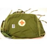 Vietnamese Vietcong Red Cross satchel. P&P Group 1 (£14+VAT for the first lot and £1+VAT for