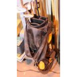 Golf bag containing a selection of golf clubs. Not available for in-house P&P, contact Paul O'Hea at