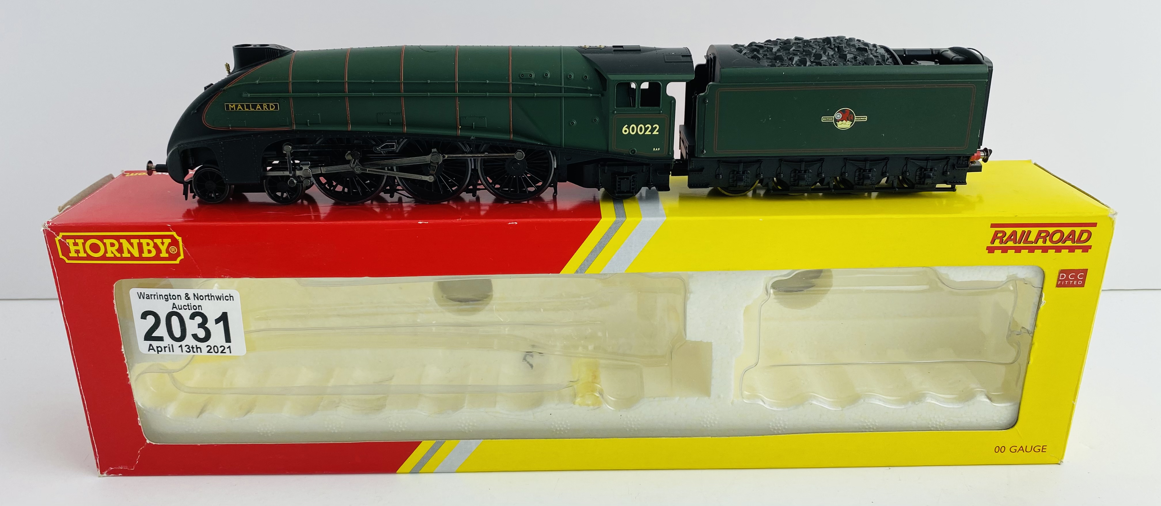 Hornby Mallard DIGITAL Loco with NO Detail Pack OR Instructions, Boxed - P&P Group 1 (£14+VAT for