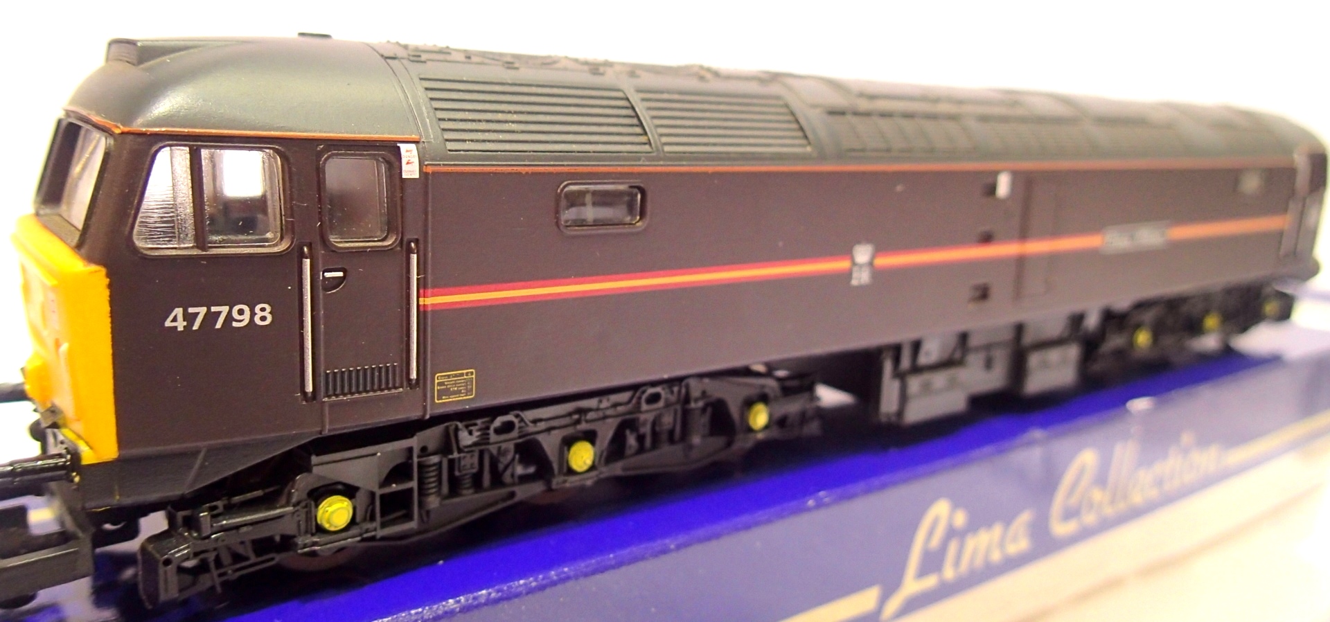 Lima class 47 Prince William 47798 Royal Livery in excellent condition, no paperwork, box in fair