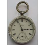 Waltham open faced heavy case pocket watch with William Ellery movement, no 2052363 Birmingham