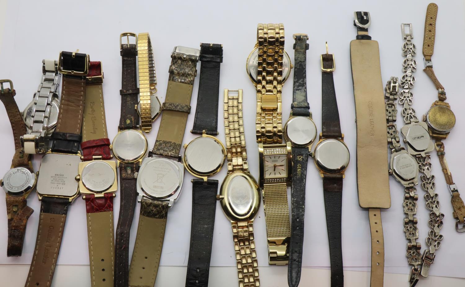 Mixed ladies and gents wristwatches. P&P Group 1 (£14+VAT for the first lot and £1+VAT for - Image 4 of 4