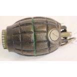 WWII INERT South AFrican made no 36 Mills grenade, no centre tube. P&P Group 2 (£18+VAT for the