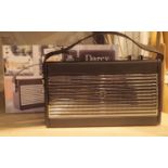 New old stock GPO Darcy a portable analogue FM / AM radio with alarm clock. Preset 20 radio