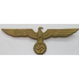 WWII German Kriegsmarine Officers Tropical Whites breast eagle. P&P Group 1 (£14+VAT for the first