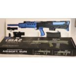 Boxed L85A2 6mm BB assault rifle. P&P Group 3 (£25+VAT for the first lot and £5+VAT for subsequent